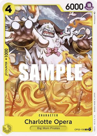 Charlotte Opera (OP03-106) - [Pillars of Strength]