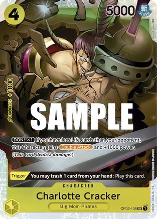 Charlotte Cracker (OP03-108) - [Pillars of Strength] Foil
