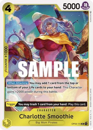 Charlotte Smoothie (OP03-110) - [Pillars of Strength] Foil
