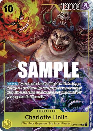 Charlotte Linlin (114) (Alternate Art) (OP03-114) - [Pillars of Strength] Foil