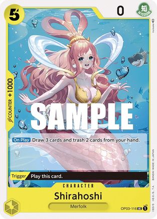 Shirahoshi (OP03-116) - [Pillars of Strength]