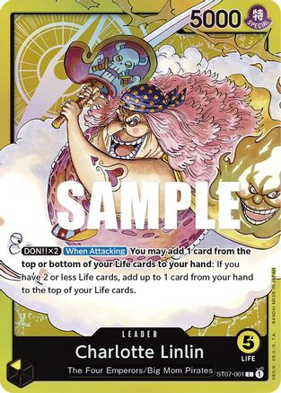 Charlotte Linlin (ST07-001) - [Starter Deck 7: Big Mom Pirates] Foil