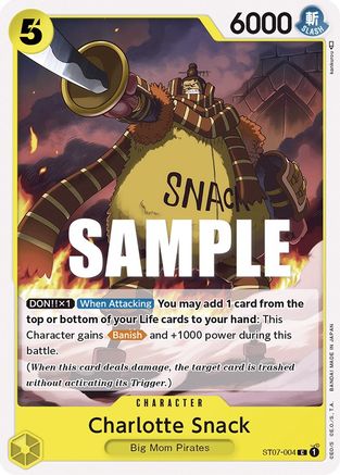 Charlotte Snack (ST07-004) - [Starter Deck 7: Big Mom Pirates]