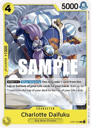 Charlotte Daifuku (ST07-005) - [Starter Deck 7: Big Mom Pirates]