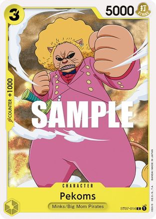 Pekoms (ST07-014) - [Starter Deck 7: Big Mom Pirates]
