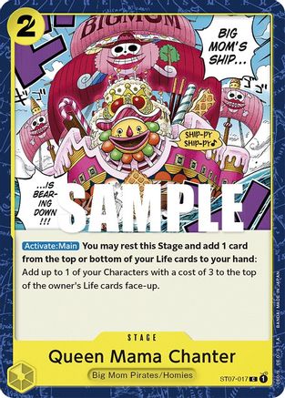 Queen Mama Chanter (ST07-017) - [Starter Deck 7: Big Mom Pirates]