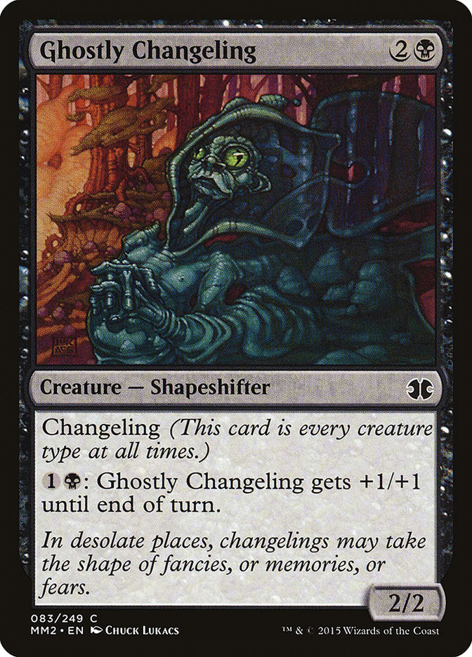 Ghostly Changeling [Modern Masters 2015] Foil