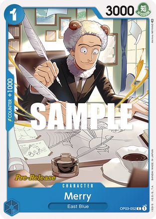 Merry (OP03-052) - [Pillars of Strength Pre-Release Cards]