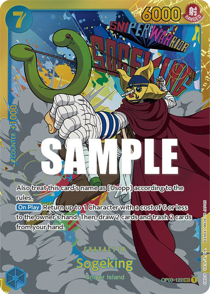 Sogeking (OP03-122) - [Pillars of Strength] Foil