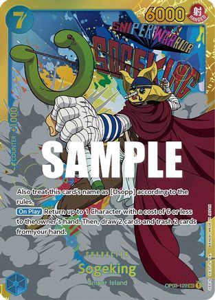 Sogeking (OP03-122) - [Pillars of Strength] Foil