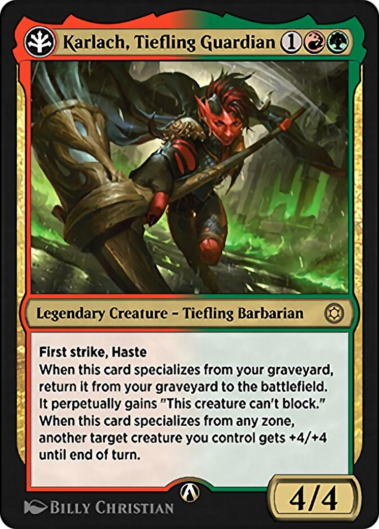 Karlach, Tiefling Guardian  [Alchemy Horizons: Baldur's Gate]