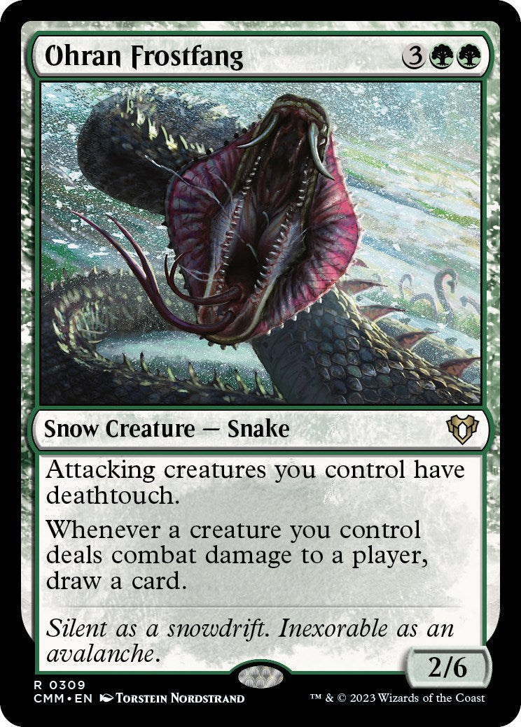 Ohran Frostfang [Commander Masters] Foil