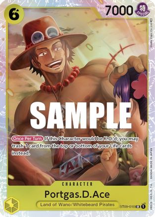 Portgas.D.Ace (ST09-010) - [Starter Deck 9: Yamato] Foil