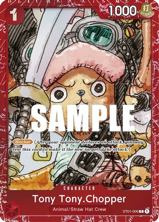 Tony Tony.Chopper (Premium Card Collection -ONE PIECE FILM RED Edition-) (ST01-006) - [One Piece Promotion Cards] Foil