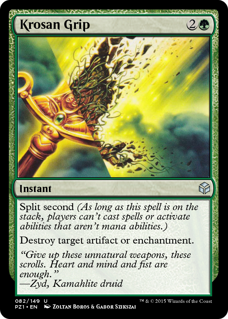 Krosan Grip  [Legendary Cube Prize Pack] Foil