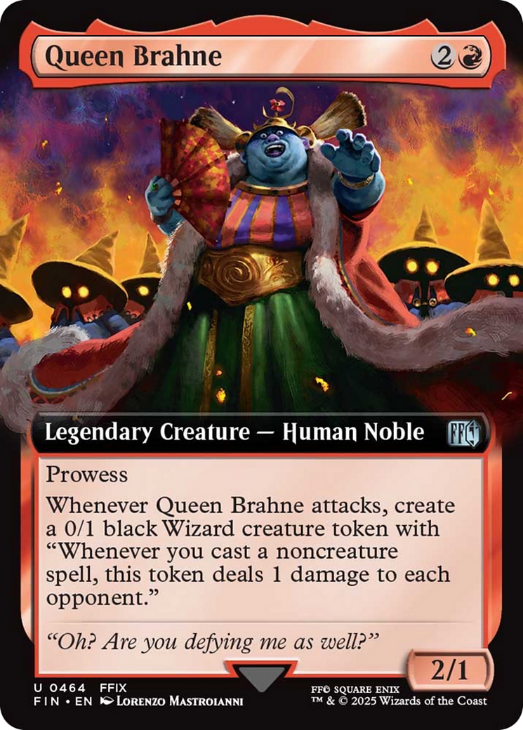 Queen Brahne (Extended Art) [FINAL FANTASY] Foil
