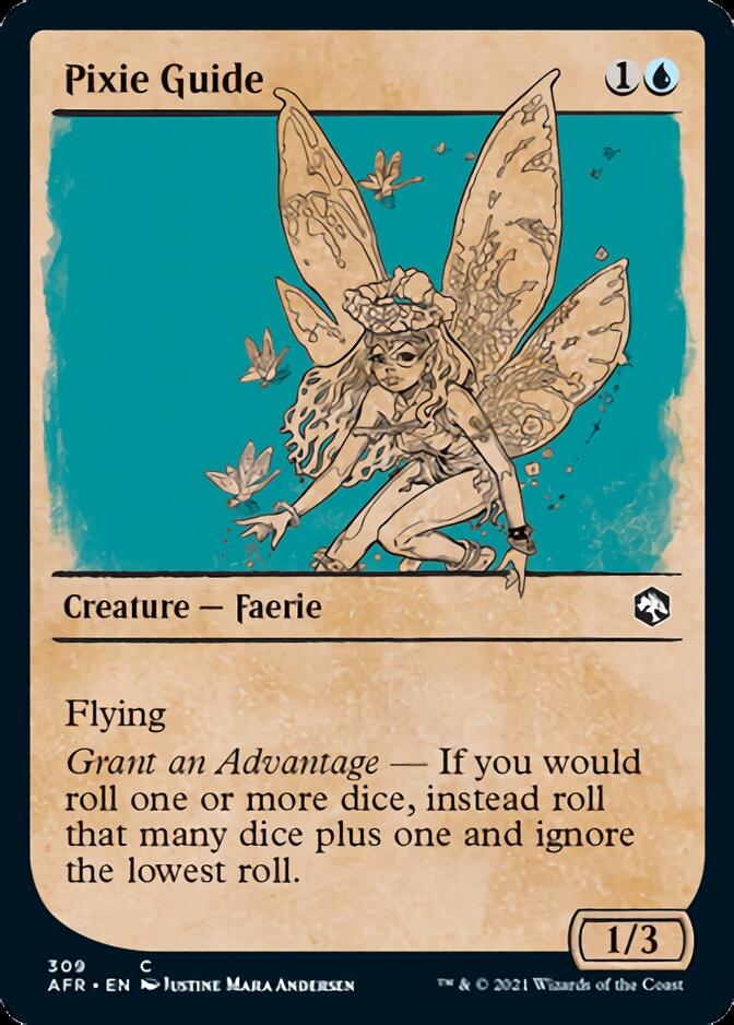 Pixie Guide (Showcase) [Dungeons & Dragons: Adventures in the Forgotten Realms] Foil