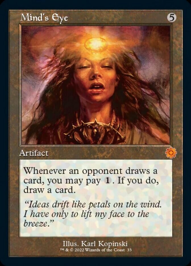 Mind's Eye (Retro) [The Brothers' War Retro Artifacts] Foil