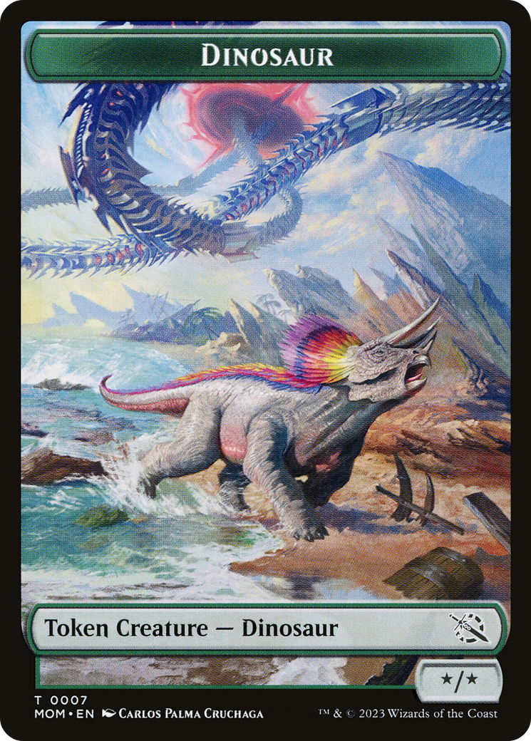 Dinosaur  [March of the Machine Tokens]