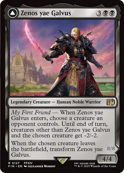 Zenos yae Galvus // Shinryu, Transcendent Rival [FINAL FANTASY] Foil