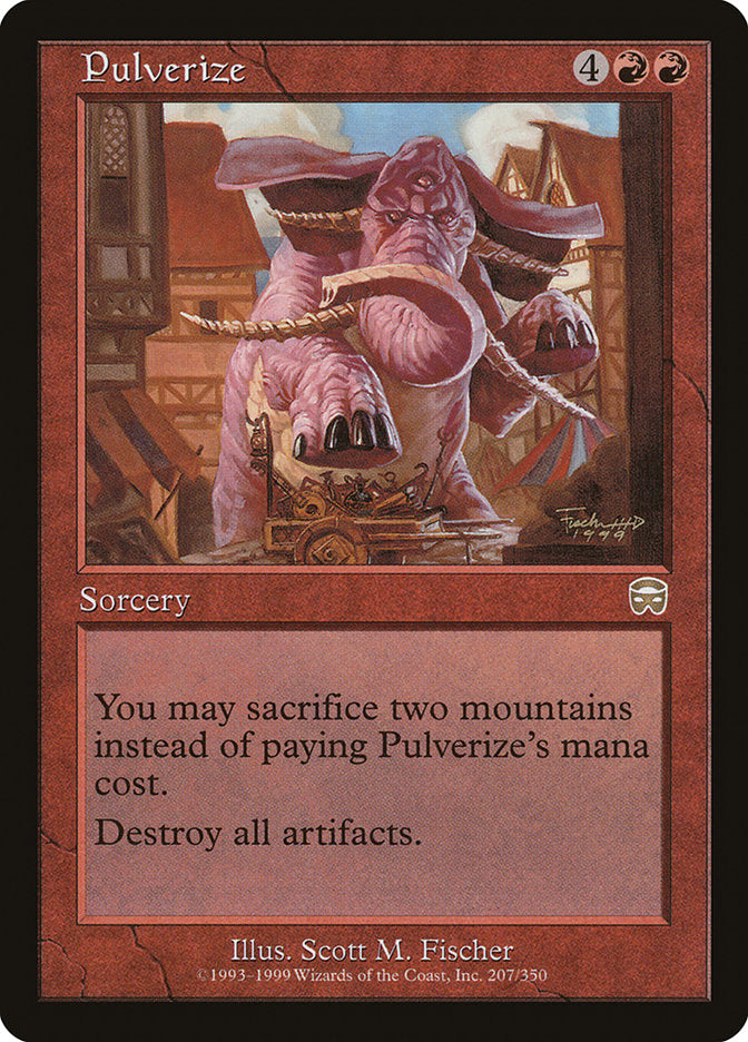 Pulverize [Mercadian Masques] Foil