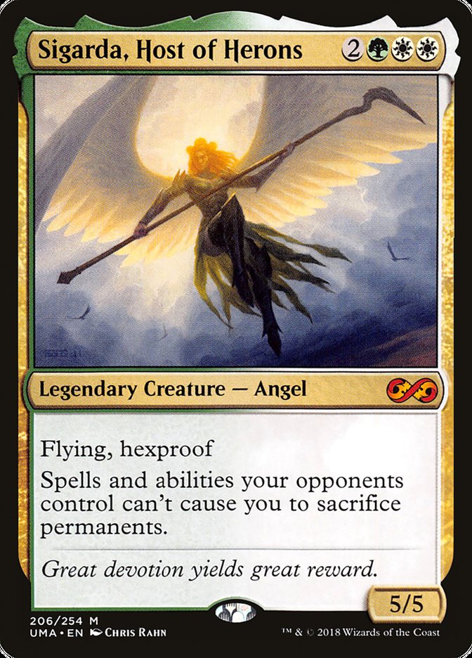 Sigarda, Host of Herons [Ultimate Masters] Foil