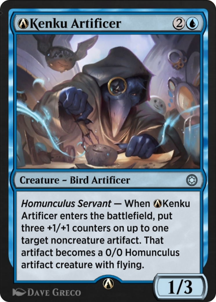 A-Kenku Artificer  [Alchemy Horizons: Baldur's Gate]