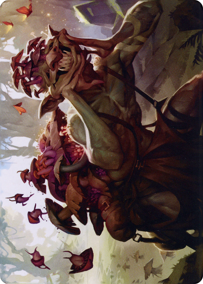 Sprouting Goblin // Sprouting Goblin  [Dominaria United Art Series] (Borderless) Foil