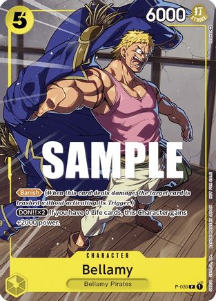 Bellamy (Pirates Party Vol. 4) (P-039) - [One Piece Promotion Cards]