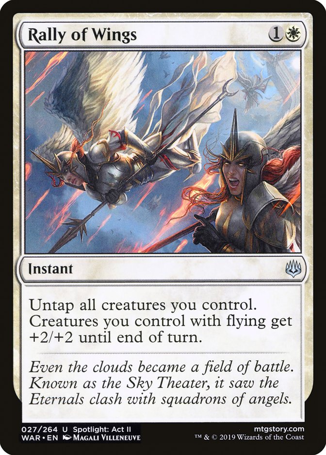 Rally of Wings [War of the Spark] Foil