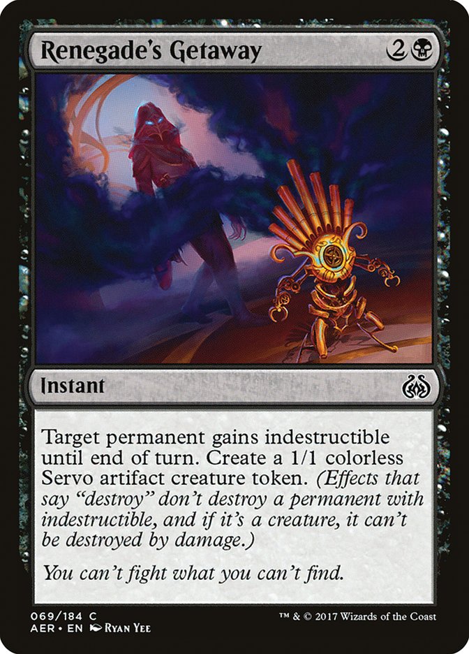 Renegade's Getaway [Aether Revolt] Foil