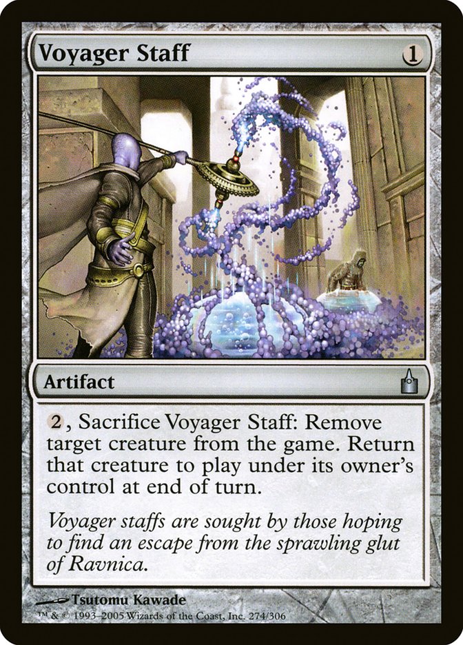 Voyager Staff [Ravnica: City of Guilds] Foil