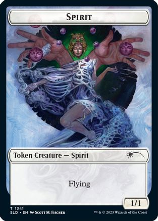 Spirit (SLD) // Angel Double-sided Token  [Secret Lair Drop Series]