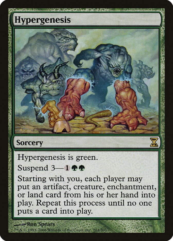 Hypergenesis [Time Spiral] Foil