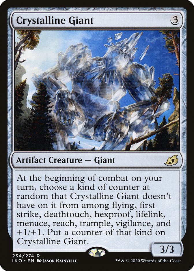 Crystalline Giant [Ikoria: Lair of Behemoths] Foil
