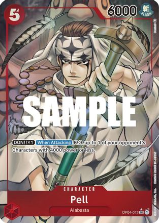 Pell (Alternate Art) (OP04-013) - [Kingdoms of Intrigue] Foil