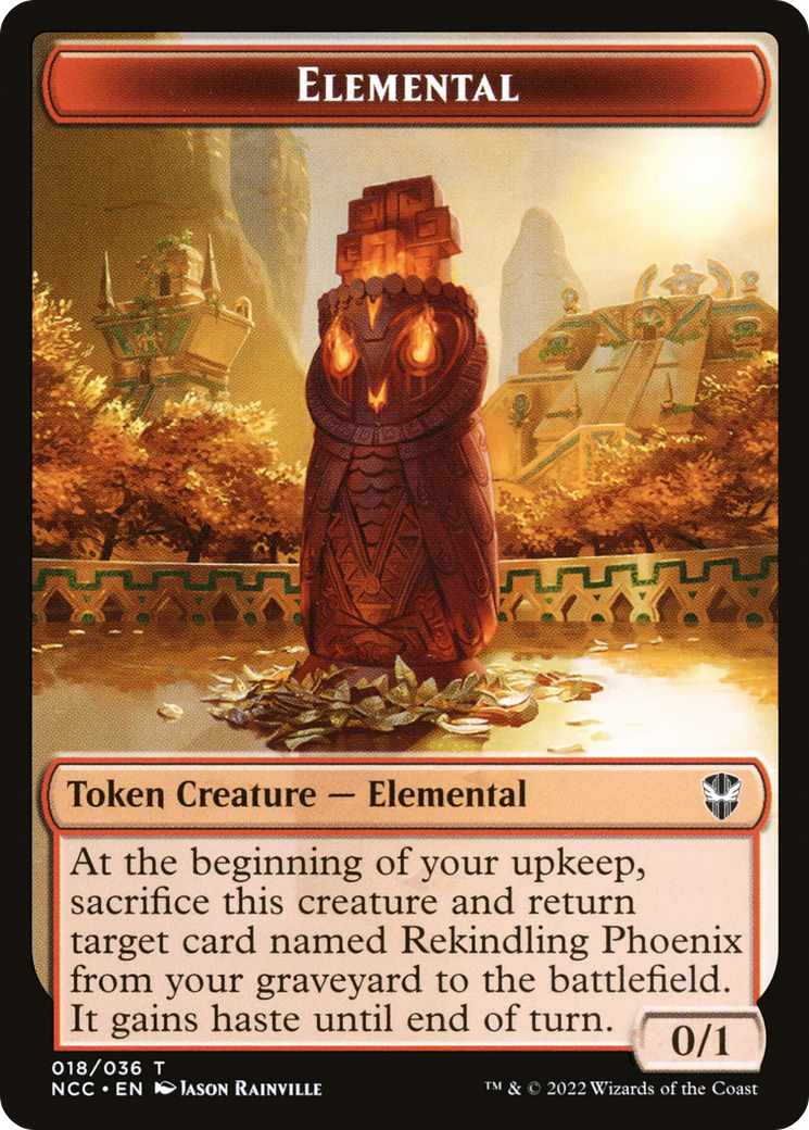 Elemental  [New Capenna Commander Tokens]