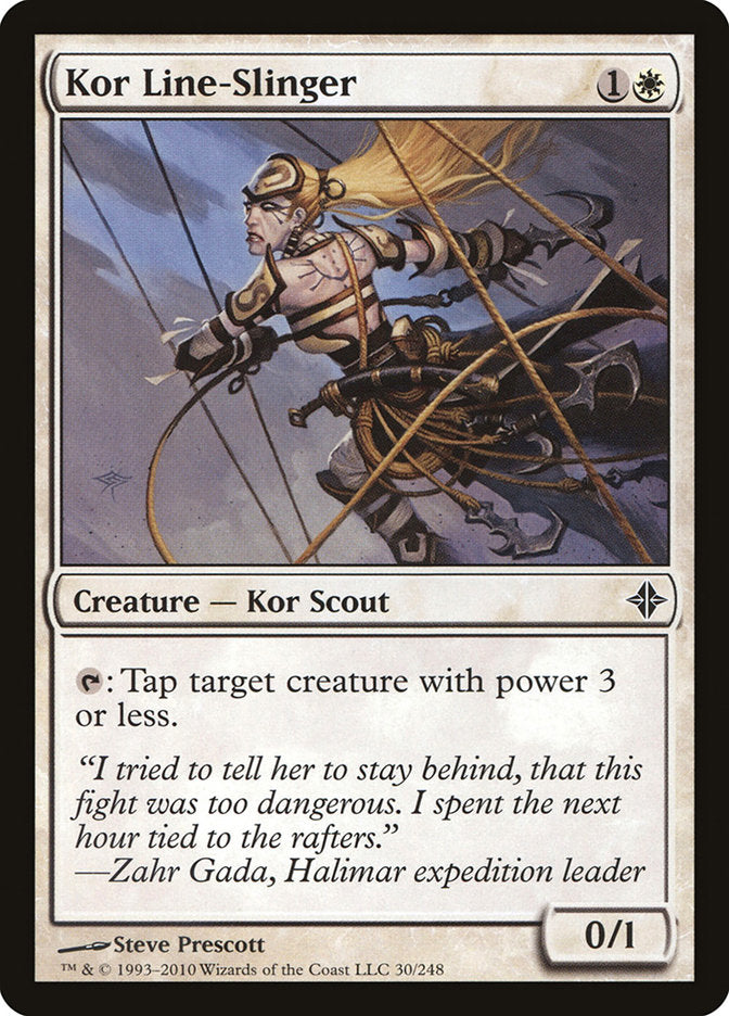 Kor Line-Slinger [Rise of the Eldrazi] Foil