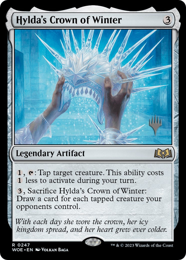 Hylda's Crown of Winter (Promo Pack) [Wilds of Eldraine Promos] Foil