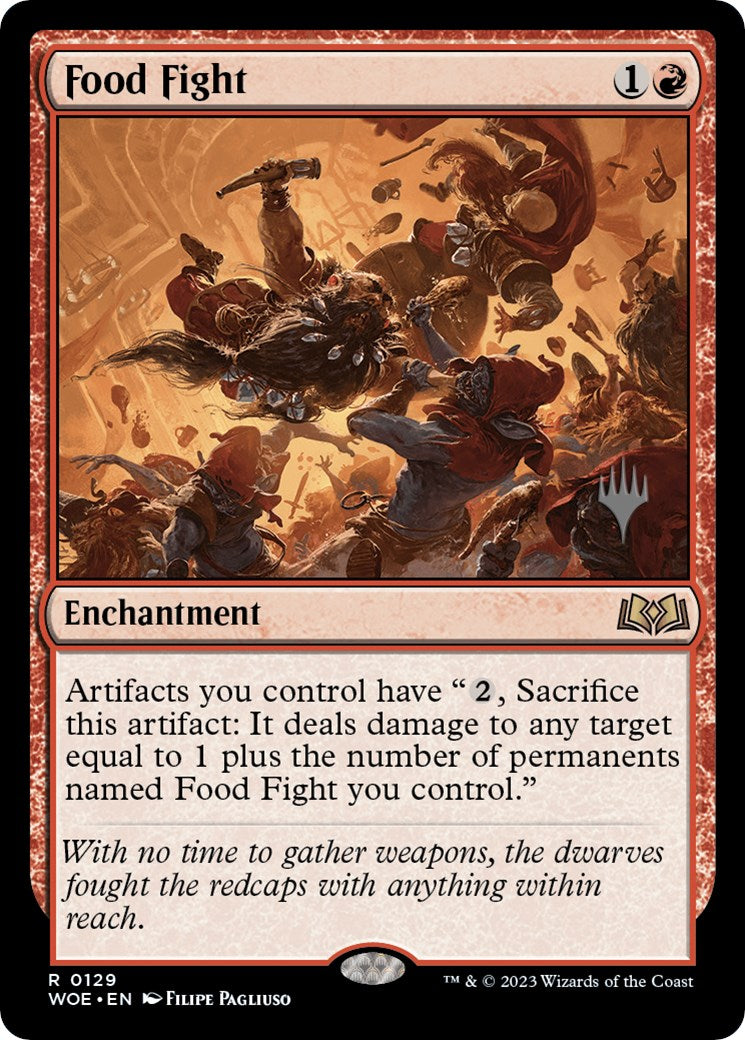 Food Fight (Promo Pack) [Wilds of Eldraine Promos] Foil