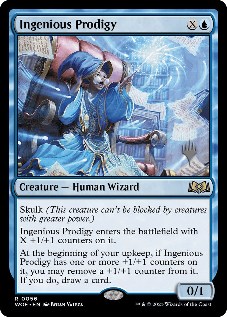 Ingenious Prodigy (Promo Pack) [Wilds of Eldraine Promos] Foil