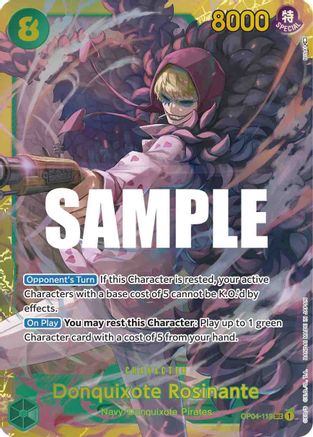 Donquixote Rosinante (OP04-119) - [Kingdoms of Intrigue] Foil