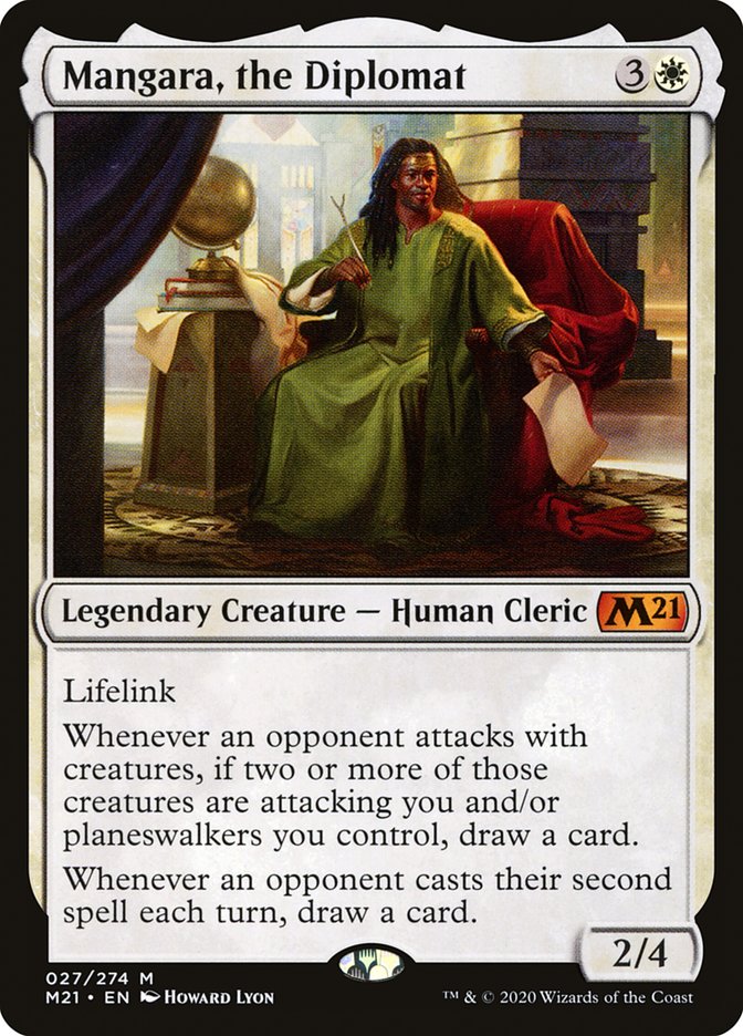 Mangara, the Diplomat [Core Set 2021] Foil