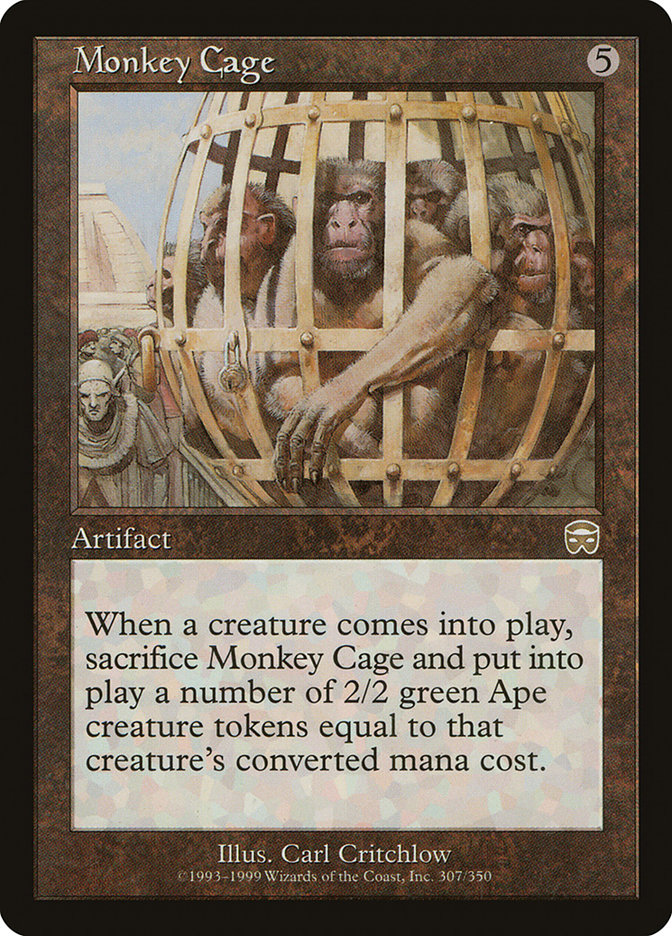 Monkey Cage [Mercadian Masques] Foil