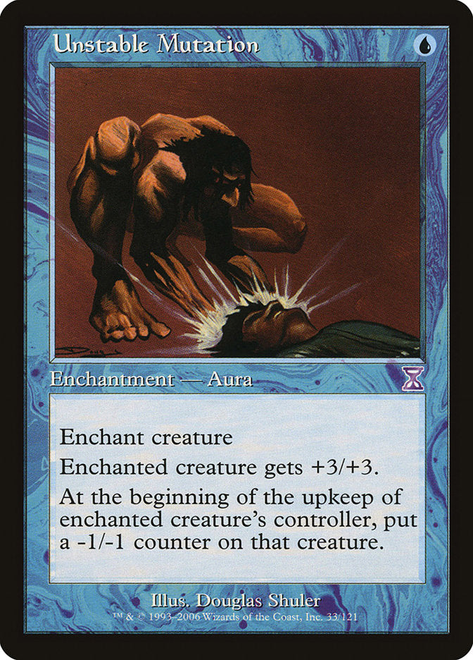 Unstable Mutation [Time Spiral Timeshifted] Foil
