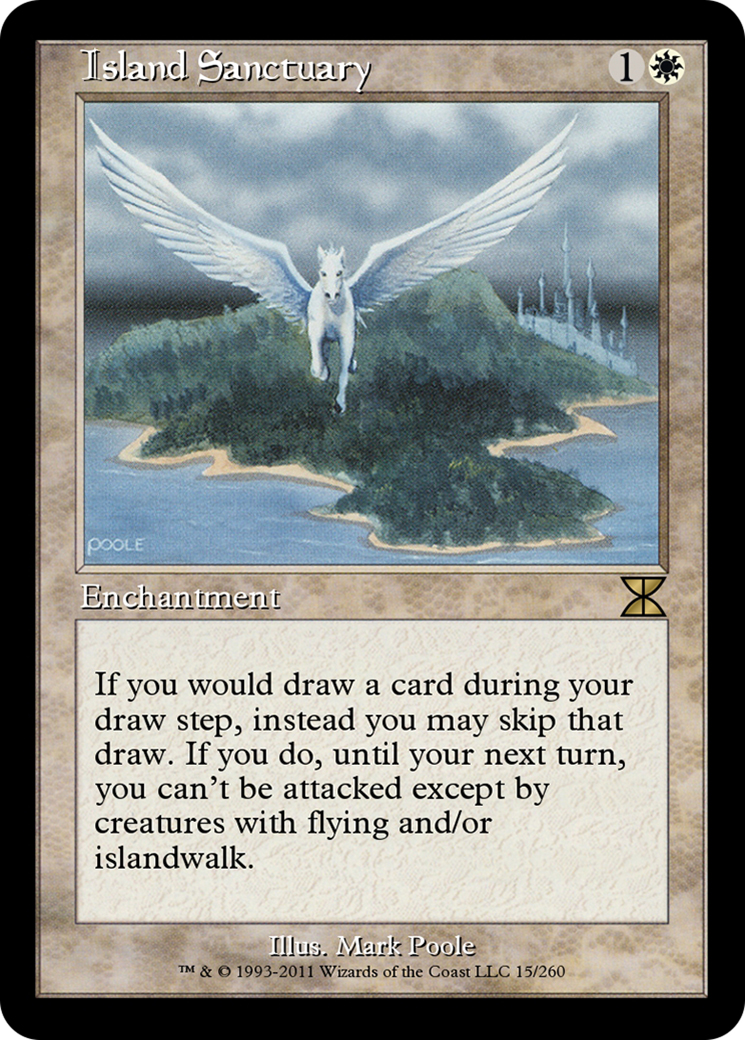 Island Sanctuary  [Masters Edition IV] Foil