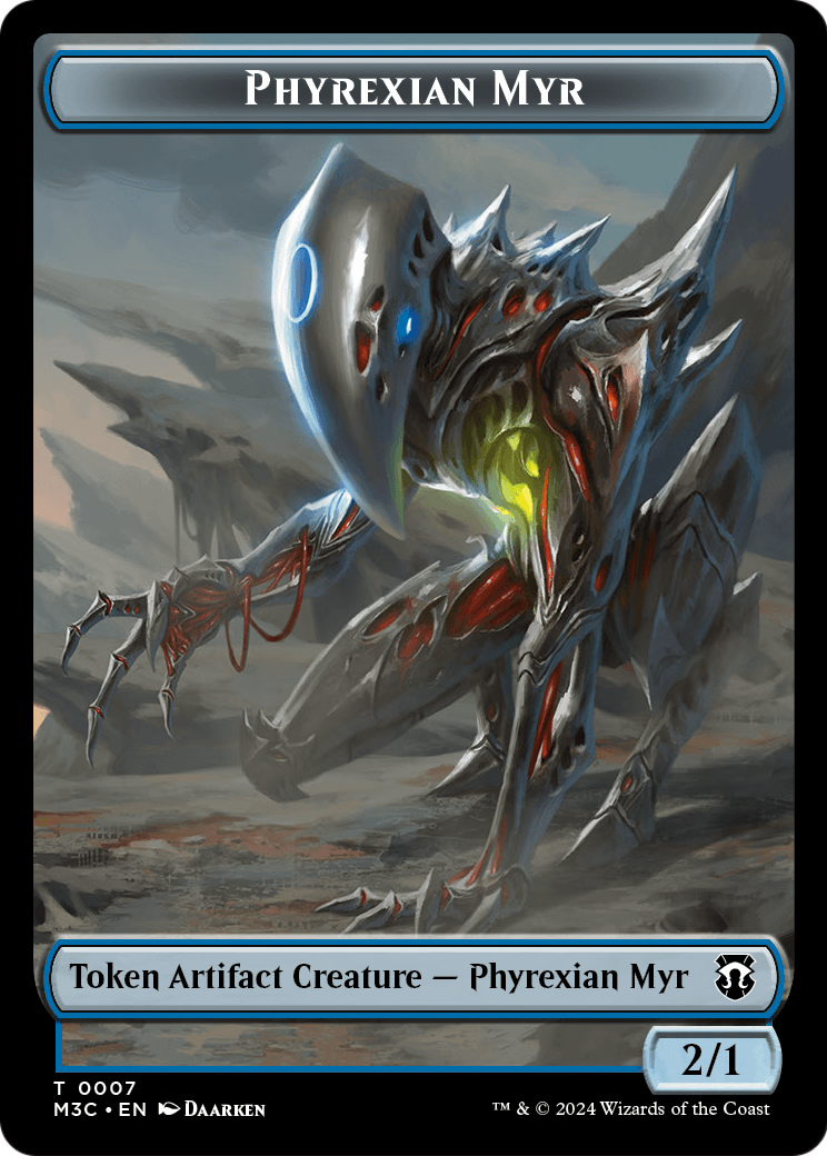 Phyrexian Myr  [Modern Horizons 3 Commander Tokens] Foil