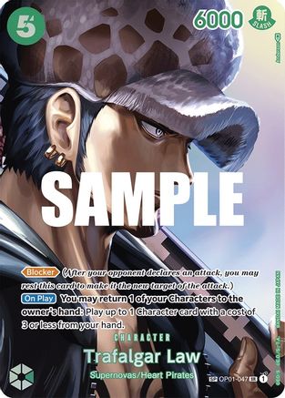 Trafalgar Law (SP) (OP01-047) - [Kingdoms of Intrigue] Foil