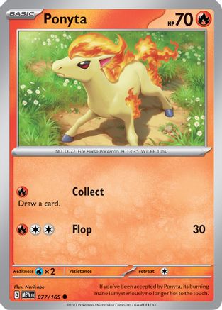 Ponyta (077/165) [Scarlet & Violet 151] Reverse Holofoil