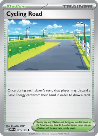 Cycling Road (157/165) [Scarlet & Violet 151] Reverse Holofoil